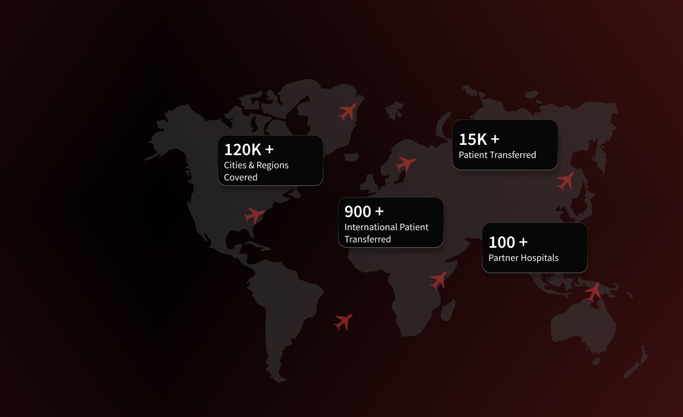Our Air Service Network Map and Details